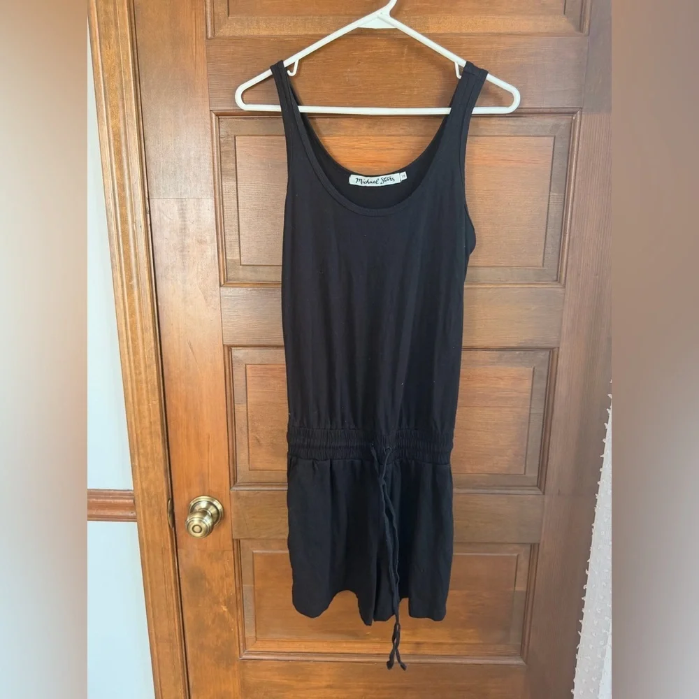 Michael Stars Black Sleeveless Romper